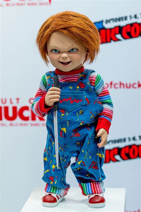 Chucky mascot getup